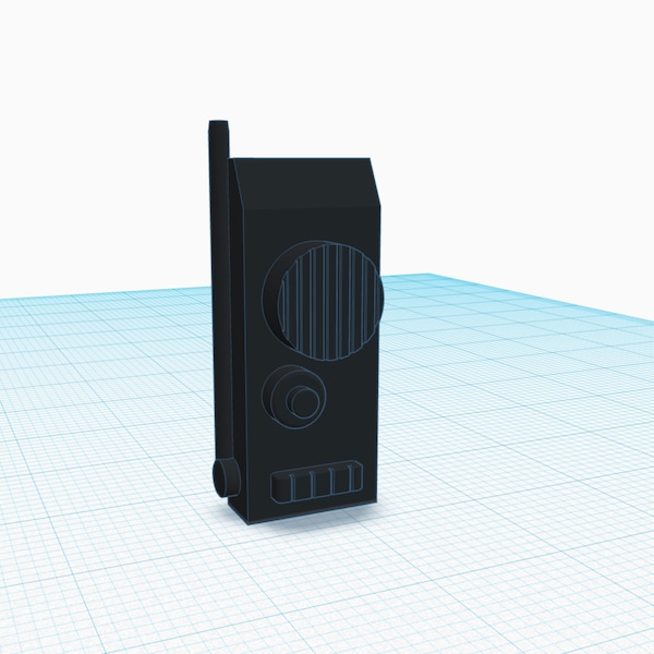 Walkie Talkie - Replica 3D printed version for GI Joe / Action Man