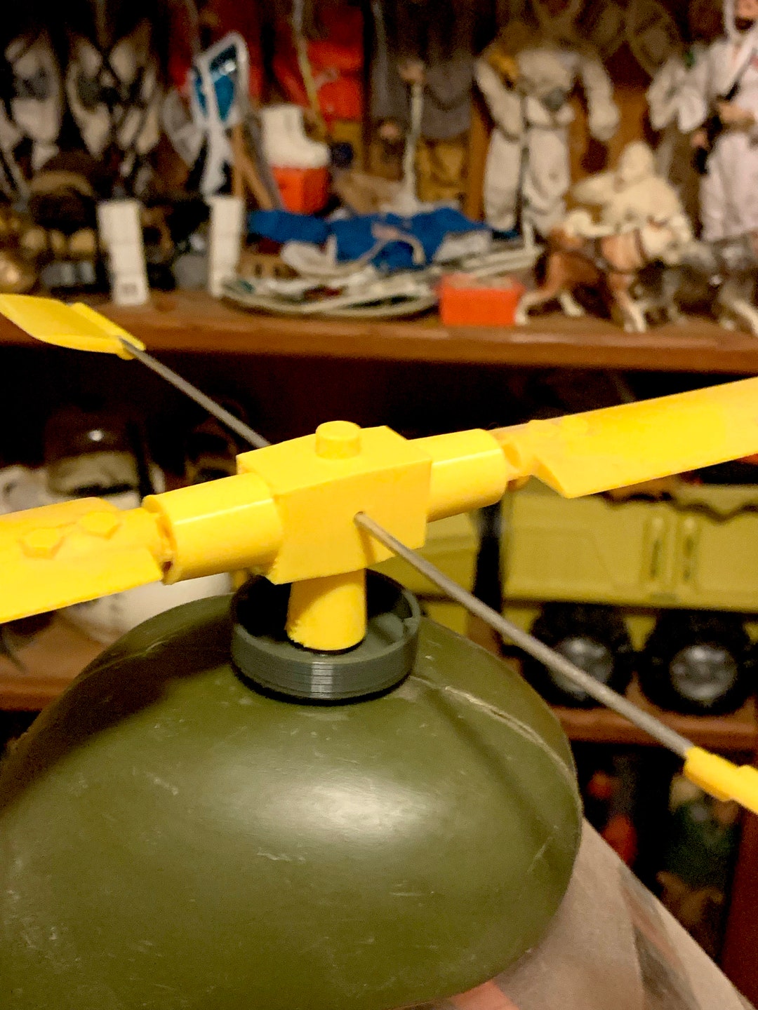 Irwin Helicopter Complete Rotor Assembly Replica 3D Printed Gijoe Etsy