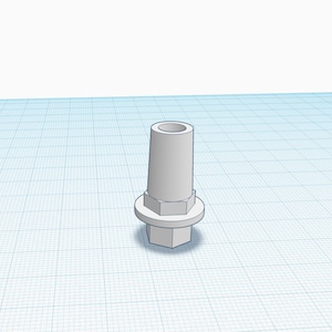 3 SMDM Knobs, Six Million Dollar Man Bionic Transport / Repair Station , 3D Printed Replica
