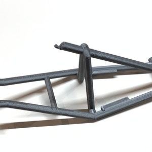 Drag Bike Frame 3D Printed Replica GIjOE Adventure Team