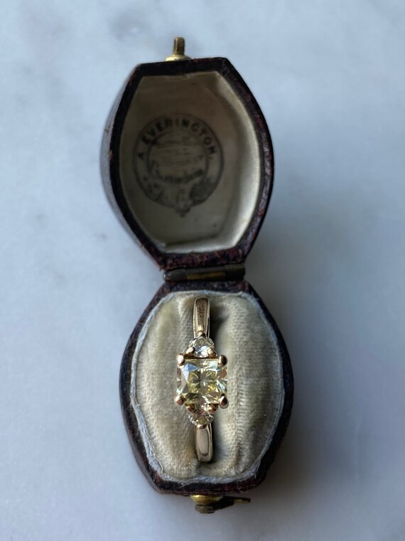 Incredible Art Deco Yellow Diamond