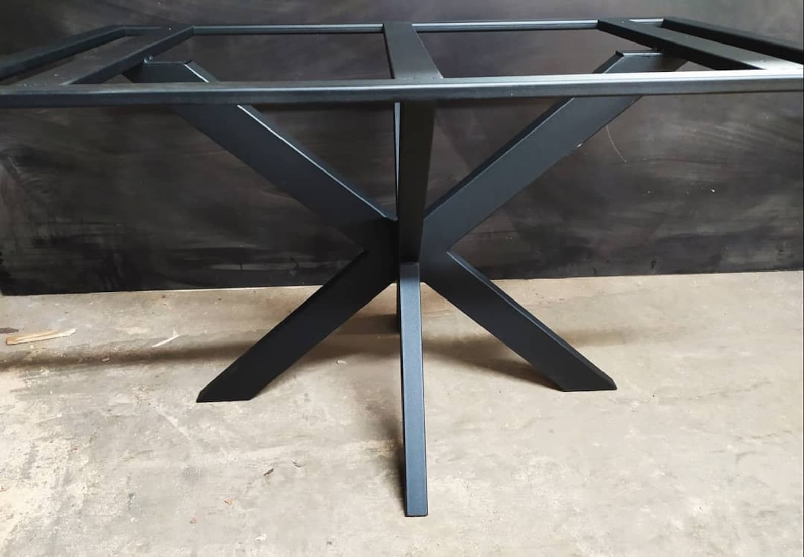 Metal Table Base Modern Table Base Handmade Contemporary | Etsy