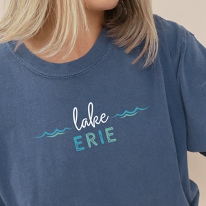 Lake Erie-scriptshirt, Lake Erie-t-shirt, Lake Erie Beach-shirt, Lake Erie-liefhebber, Lake Erie-cadeau, Lake Erie-zomer, Lake Erie-shirt