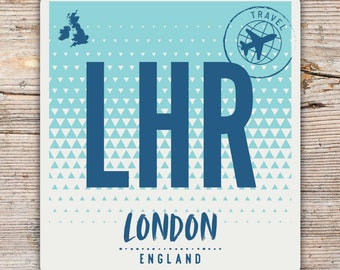 Hartford Airport BDL Decal Stickers - Two 5.5 Inch Travel Themed Vinyl Decals