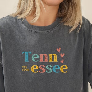 Vintage Tennessee Shirt, Retro Tennessee Shirt, Tennessee T Shirt, Grunge Tennessee Shirt, Tennessee Gift, Tennessee Shirt