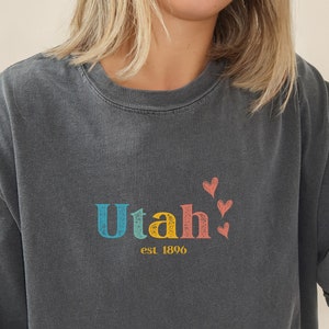 Vintage Utah Shirt, Retro Utah Shirt, Utah T Shirt, Comfort Colors Utah Shirt, Grunge Utah Shirt, Utah Gift, Utah Trip Tee, Utah Vintage Tee