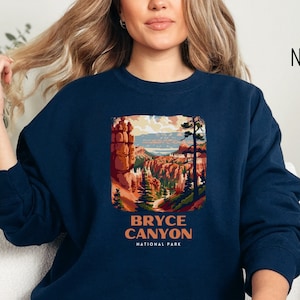 Bryce Canyon National Park Sweatshirt, Utah Sweatshirt, Bryce Canyon Gift, Bryce Canyon Trip, National Park Sweatshirt