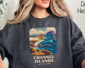Sudadera del Parque Nacional de las Islas del Canal, Sudadera de California, Regalo de las Islas del Canal, Viaje a las Islas del Canal, Sudadera del Parque Nacional