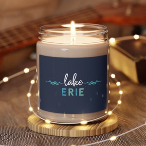 Trendy Lake Erie geurkaars, Lake Erie-cadeau, Lake Erie-decor, Lake Erie-huisje, Lake Erie-kaars, Lake Erie-cadeau