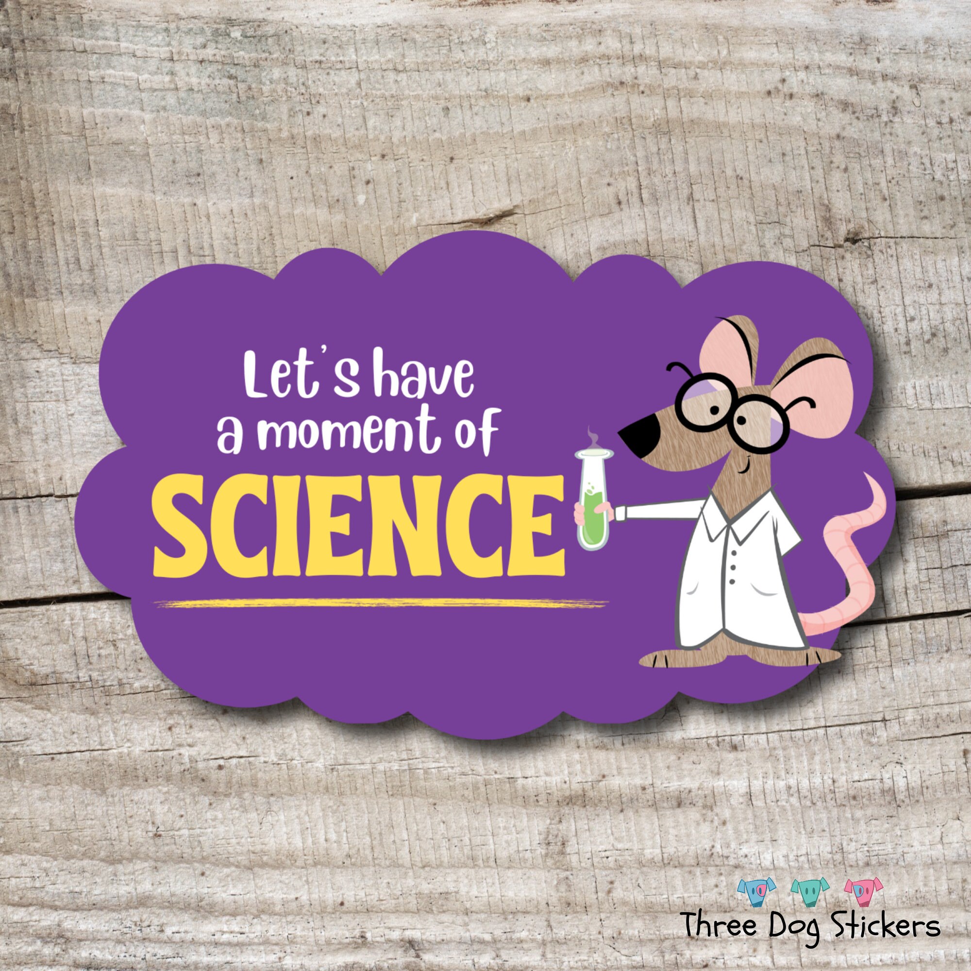 Lab Rats Stickers Lab Rat Science Sticker, Teacher Gift, Waterproof Vinyl - Etsy