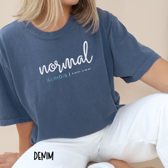 Script Normal Shirt, Normal Shirt, Normal T Shirt, Normal Gift, Normal Tee,  Normal Illinois Shirt, Normal Comfort Colors Shirt, Normal IL - Etsy Canada