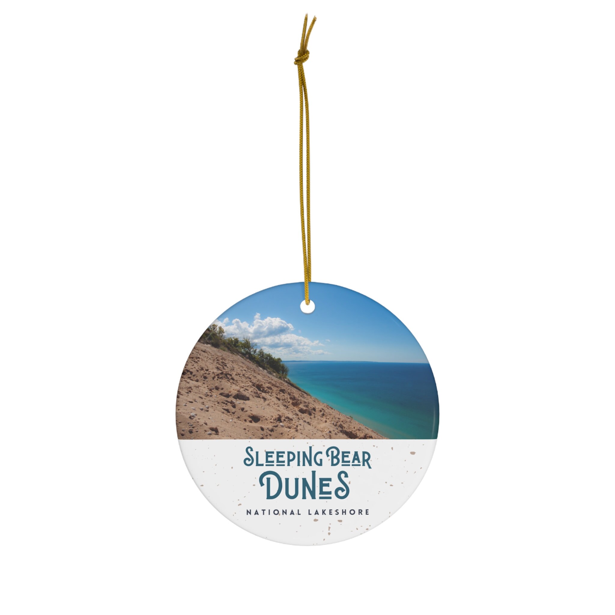 Sleeping Bear Dunes Christmas Ornament, Sleeping Bear Dunes, National