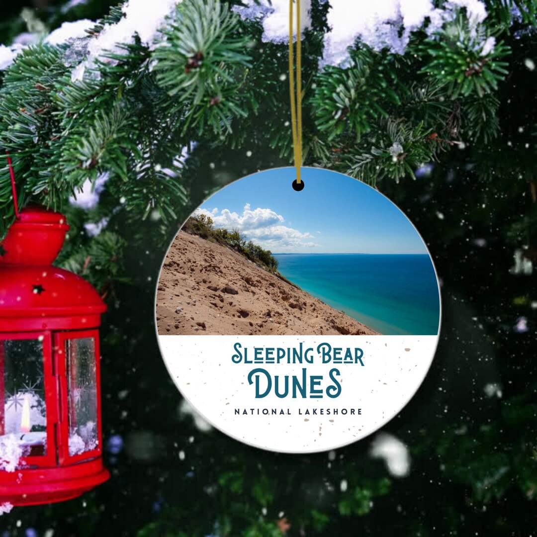 Sleeping Bear Dunes Christmas Ornament, Sleeping Bear Dunes, National