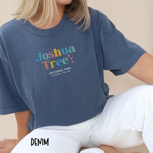 Joshua Tree National Park Shirt, California Trip Shirt, Joshua Tree National Park Comfort Colors, Joshua Tree Gift, Joshua Tree Retro Shirt