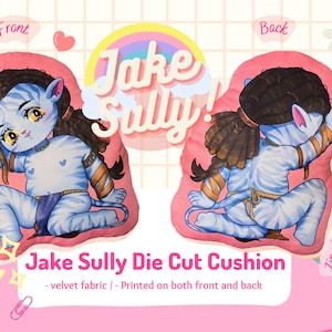 Jake Sully | Avatar | Die-cut cushion | stuffed toy| Die-cut pillow | Home Decor
