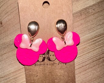 Mouse Earrings | Dangle Earrings | magical Jewelry | polymer clay earrings