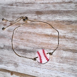 Baseball jewelry | Baseball outfit | Baseball Bracelet
