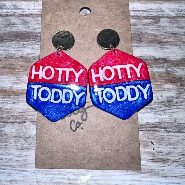 Hotty Toddy Earrings | Ole Miss | Football | Go Rebs | Ole Miss game day