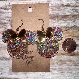 Acrylic Mouse Earrings | Disney inspired Earrings | gifts |earrings