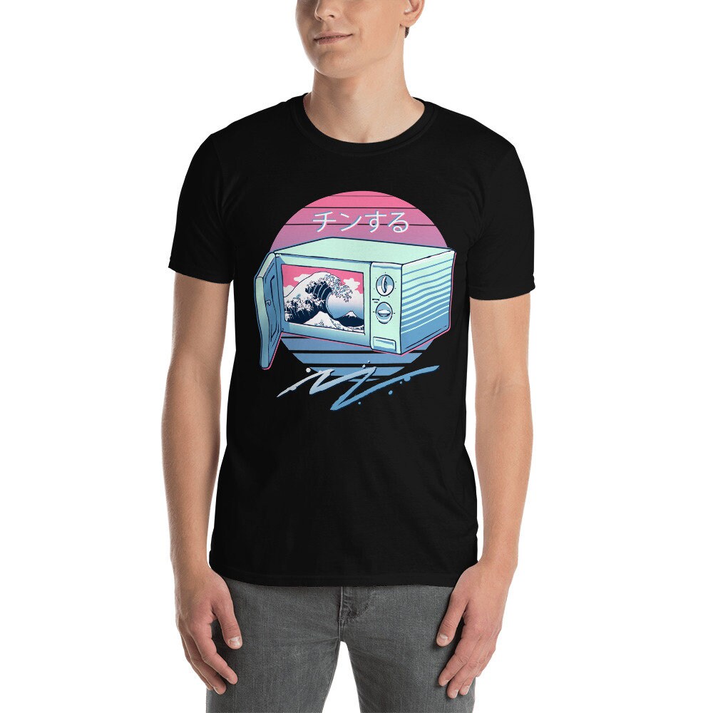 マイクロウエーブ　microwave Tシャツ The Micro Wave - Etsy