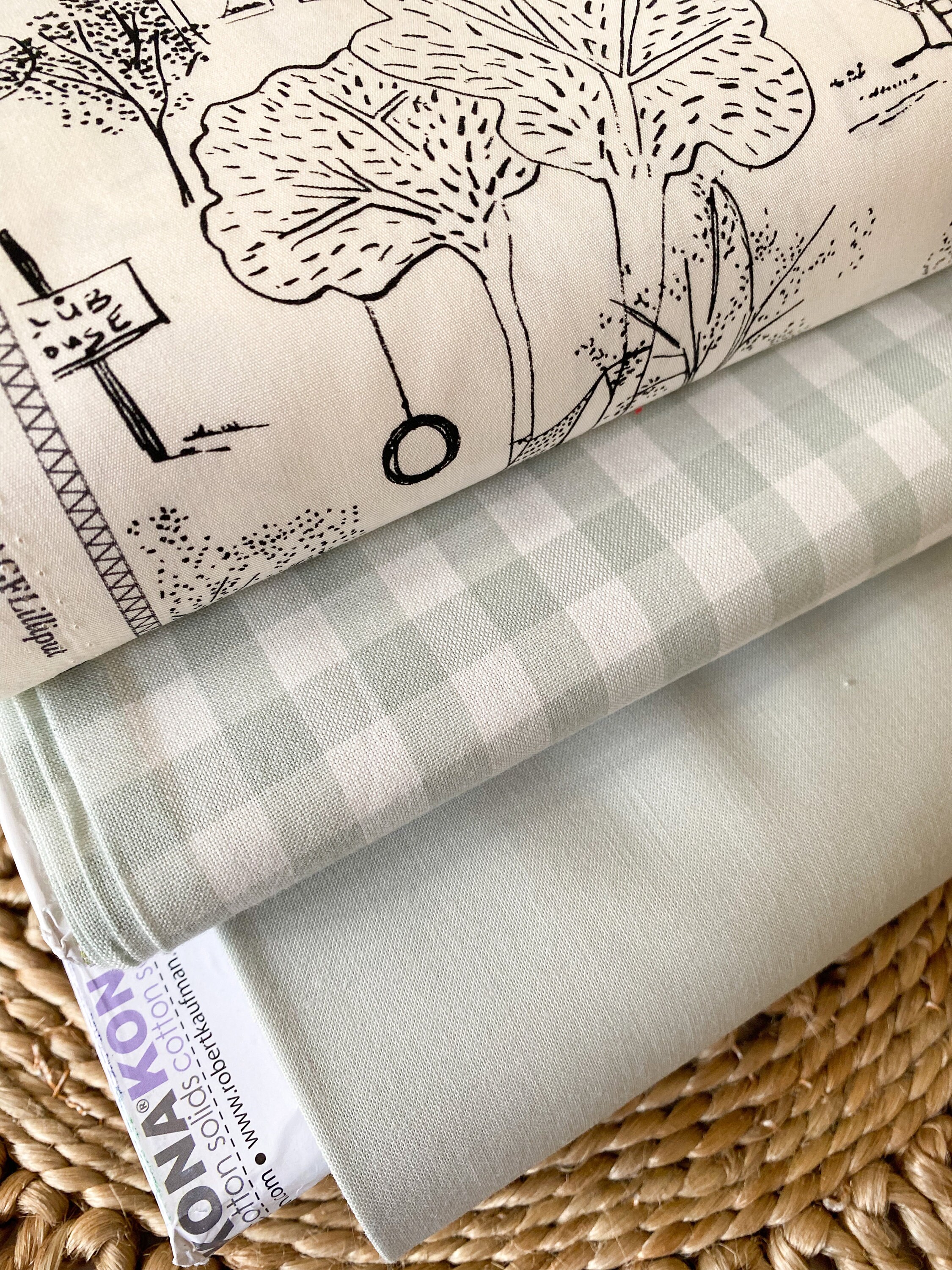 Treehouse Wholecloth Baby Quilt Kit Art Gallery Fabrics Etsy