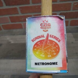 Czig Meister Brewing Company Sundial Series Metronome Vintage Beer Tap Handle