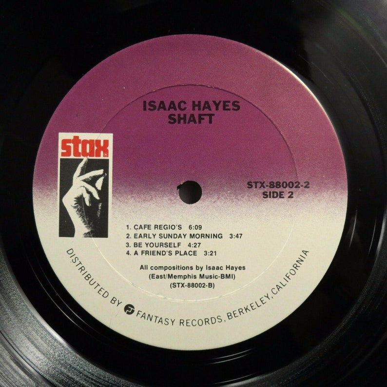 Shaft Soundtrack Vinyl 2 Record Set Isaac Hayes STX88002 Etsy