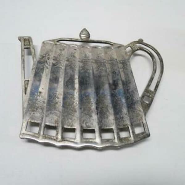 Godinger Silver Vintage 1992 Teapot Trivet