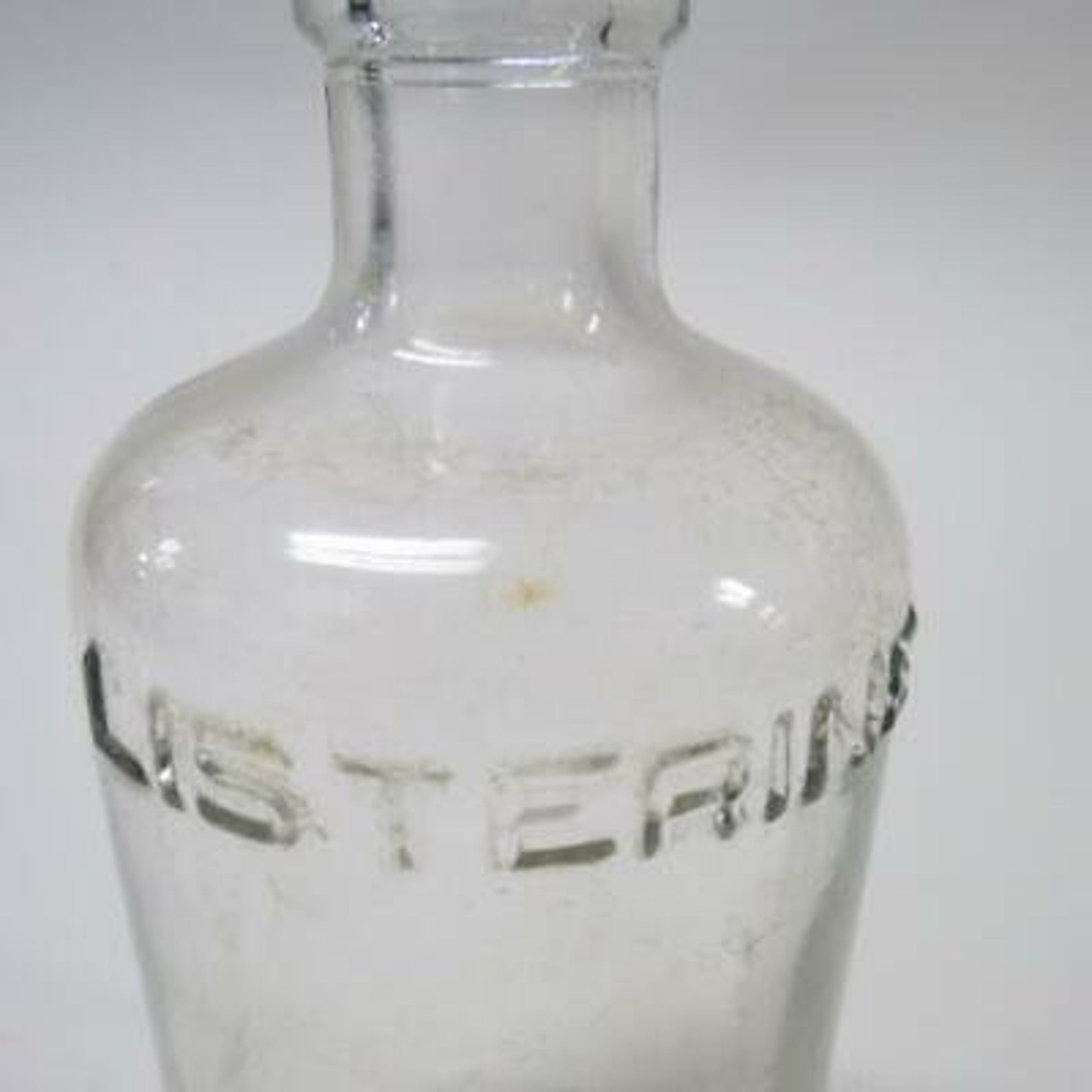 Listerine VTG Clear Glass Bottle Lambert Pharmacil Co Etsy