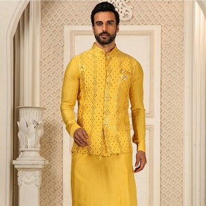Haldi kurta for men hotsell