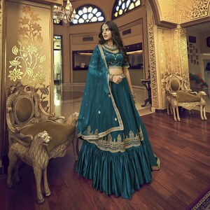 Ghagra odhani design outlet