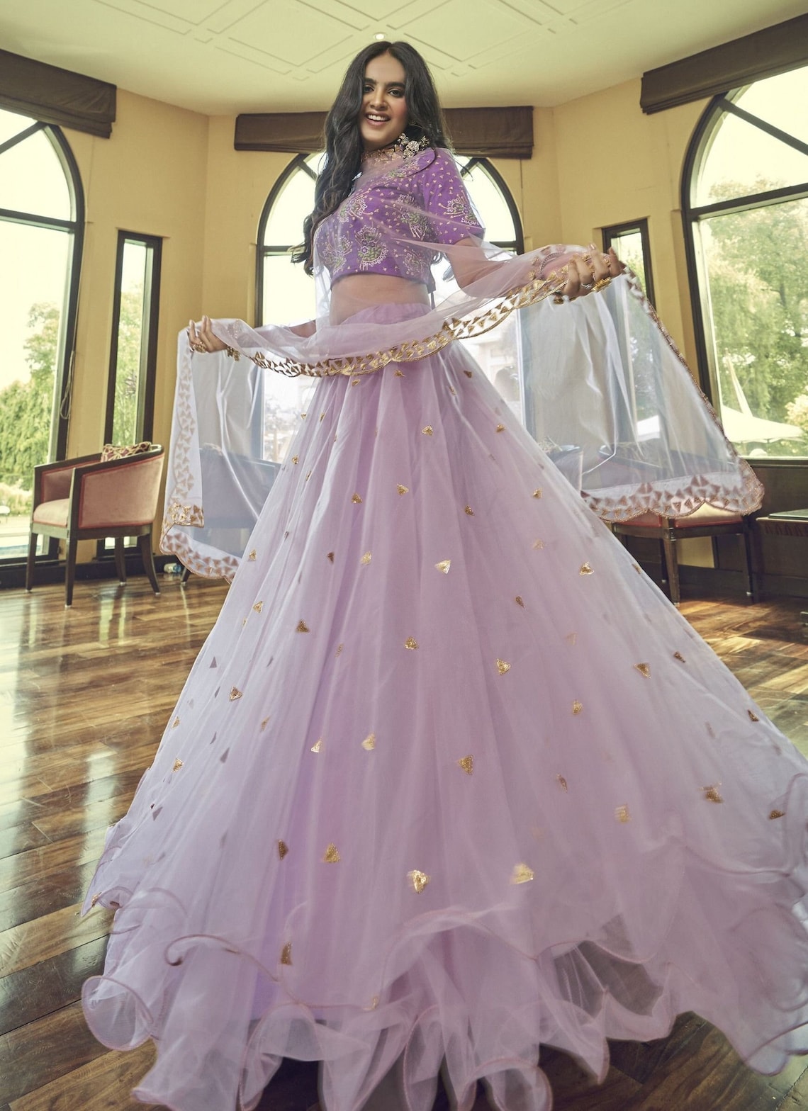 Amazing Light Purple Lehenga Choli for Women Indian Wedding Etsy