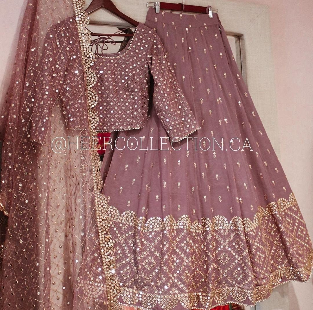 lilac lengha