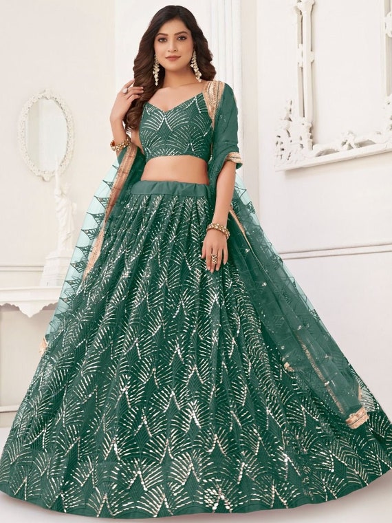 Ghagra choli designs hot sale net