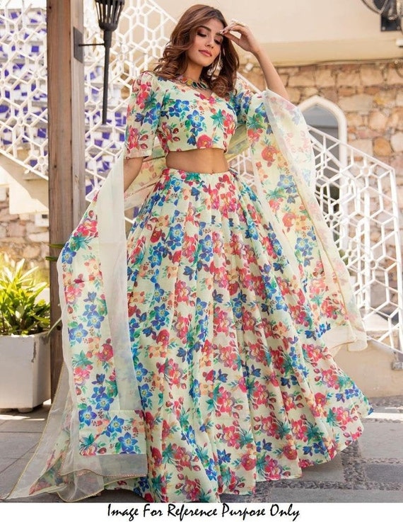 party wear lehenga choli design