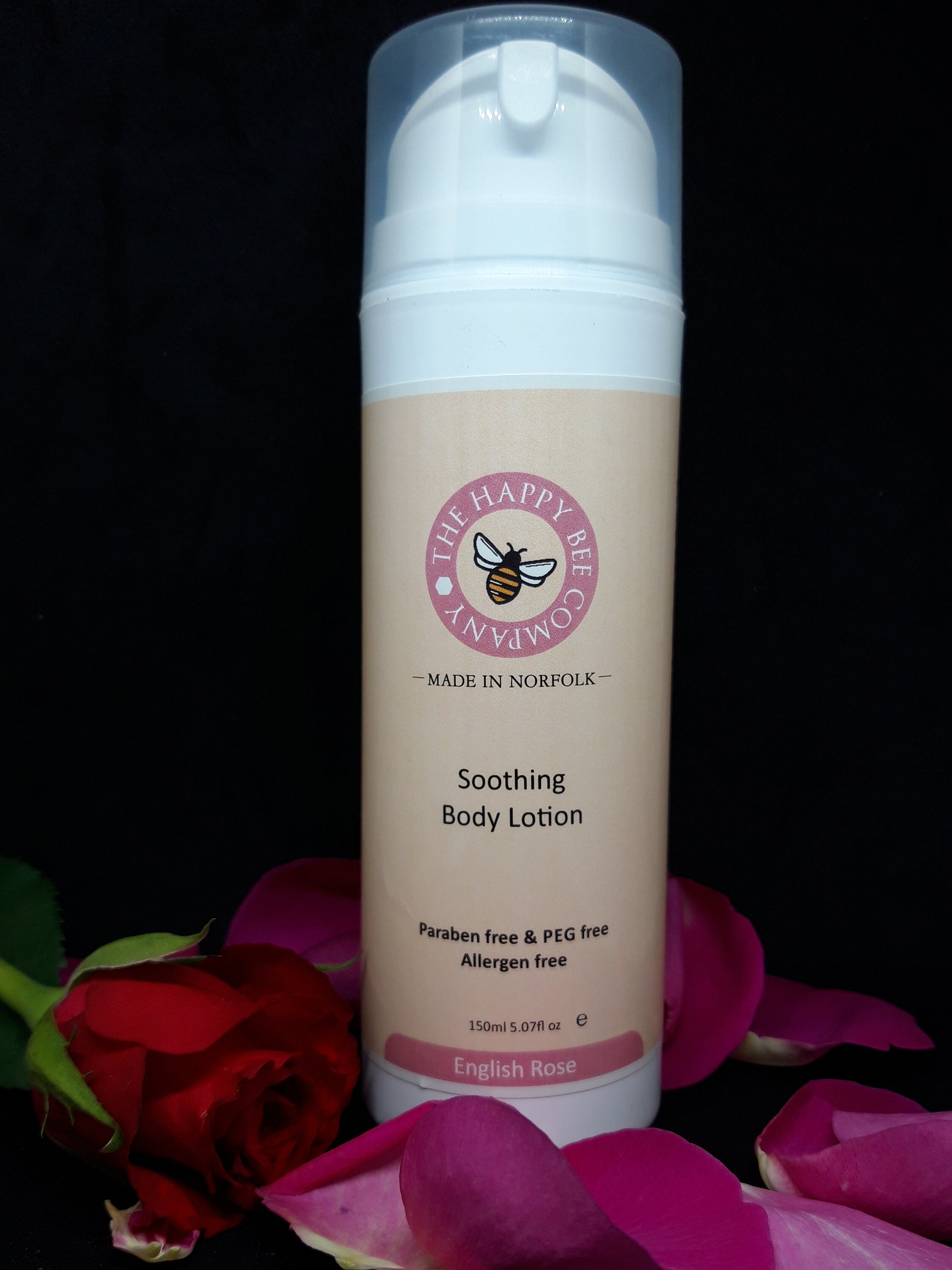 Body Lotion English Rose Gently Balancing Etsy