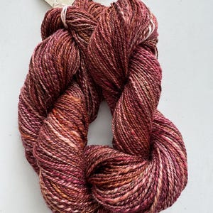 Handspun Yarn: Canyon Sunrise