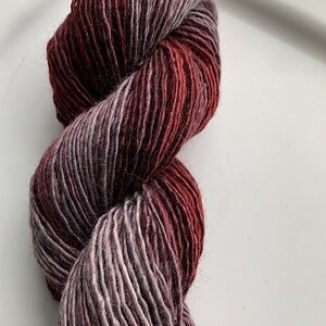 Handspun Yarn: Knight Templar