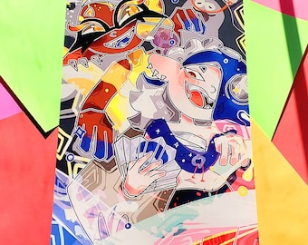 Splatoon 3 Splatter Print