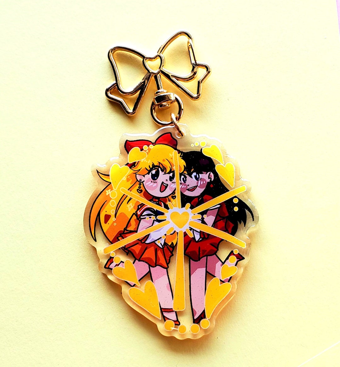 Sailor Mars and Venus Charm - Etsy