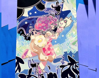 Bee and PuppyCat Print