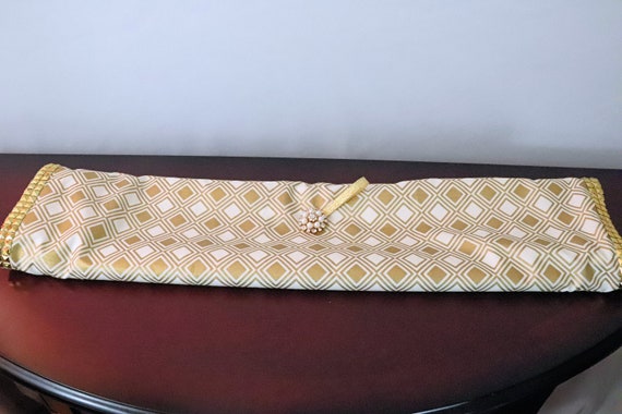 Lap Scarves for Church White and Gold Lap Throw Lap Scarf Gifts for Her Lap Cover White Lap Scarf Gift for First Lady