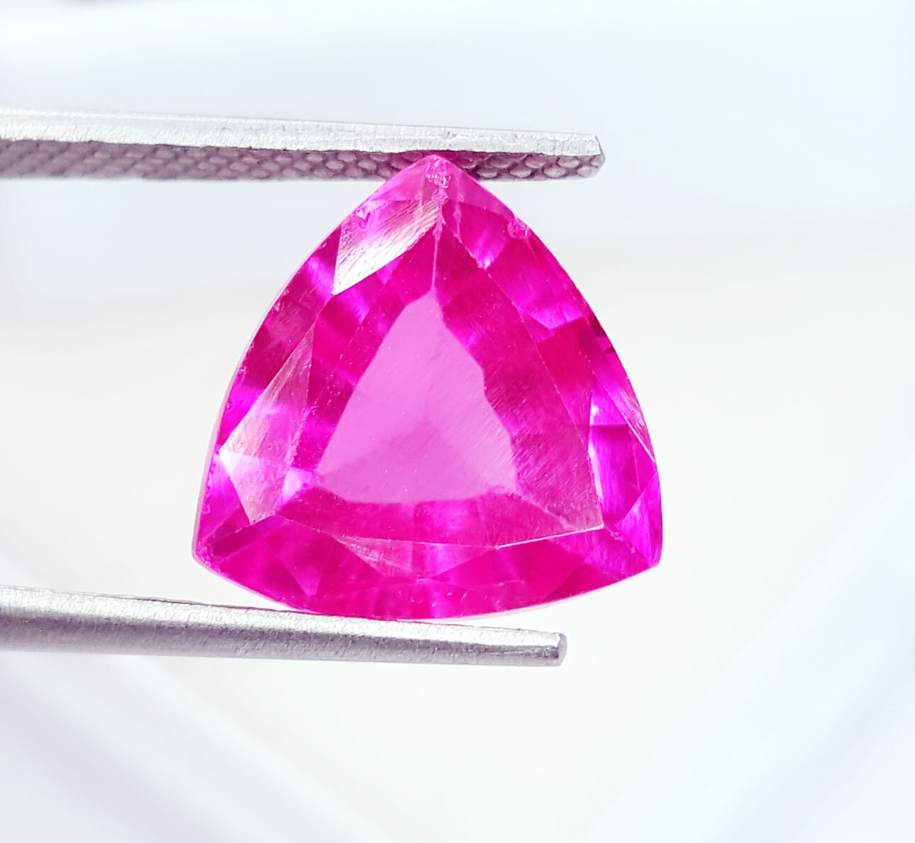 Trillion Shape Certified Loose Gemstone 6.27 Ct Etsy UK