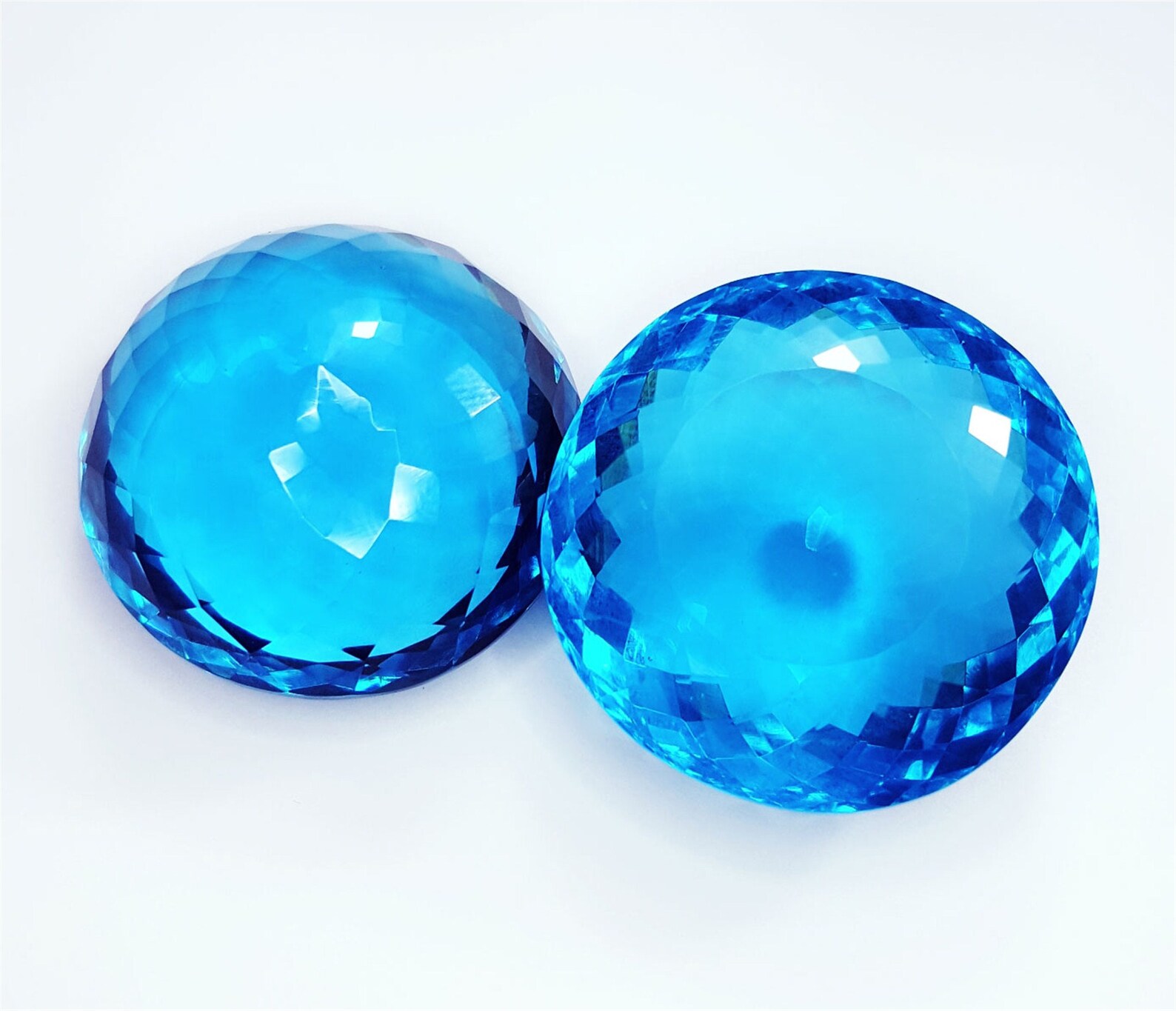 Loose Gemstone Certified Grandidierite 55 To 60 Ct Gems Pair Etsy