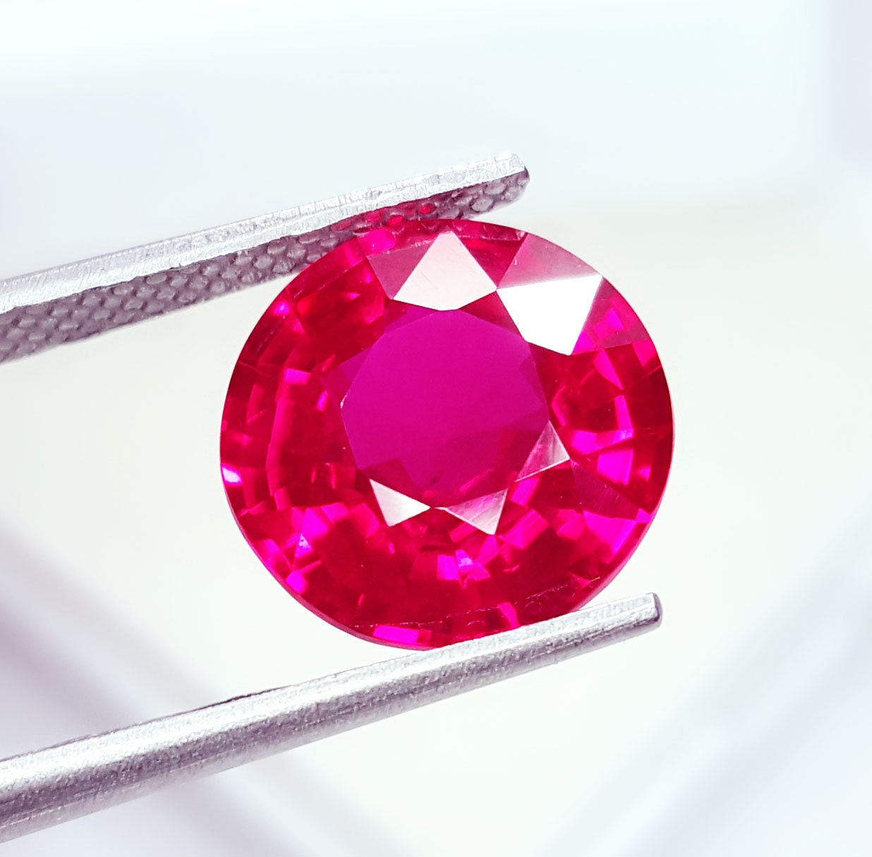 Loose Gemstone Round Shape Certified 4.57 Ct Natural Unheated Etsy