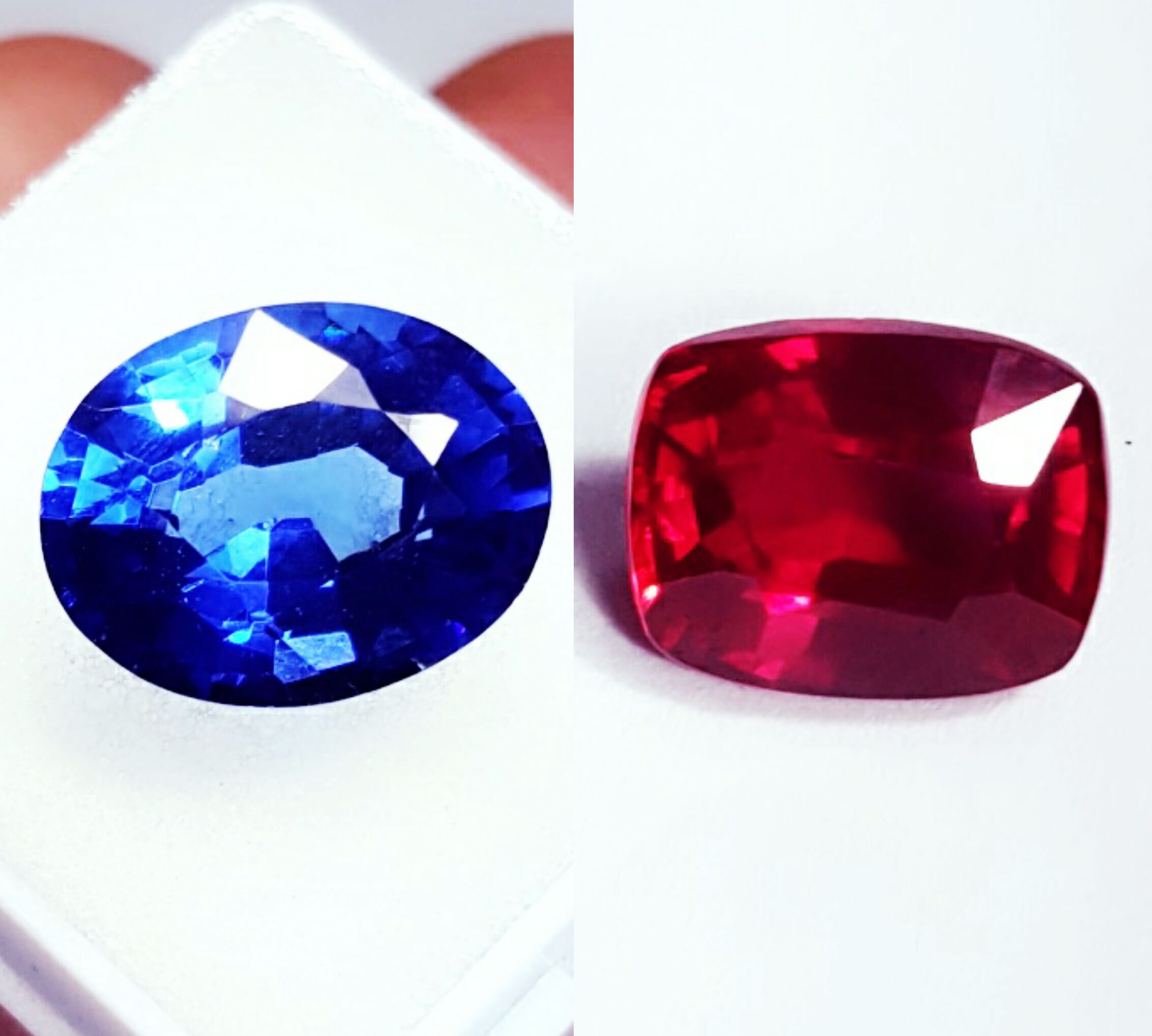 Certified Natural Sapphire & Ruby Loose Gemstone 8.00 to 10.00 Etsy