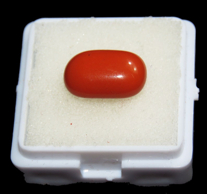 5.37 Ct Natural Certified Moonga Coral Loose Gemstone