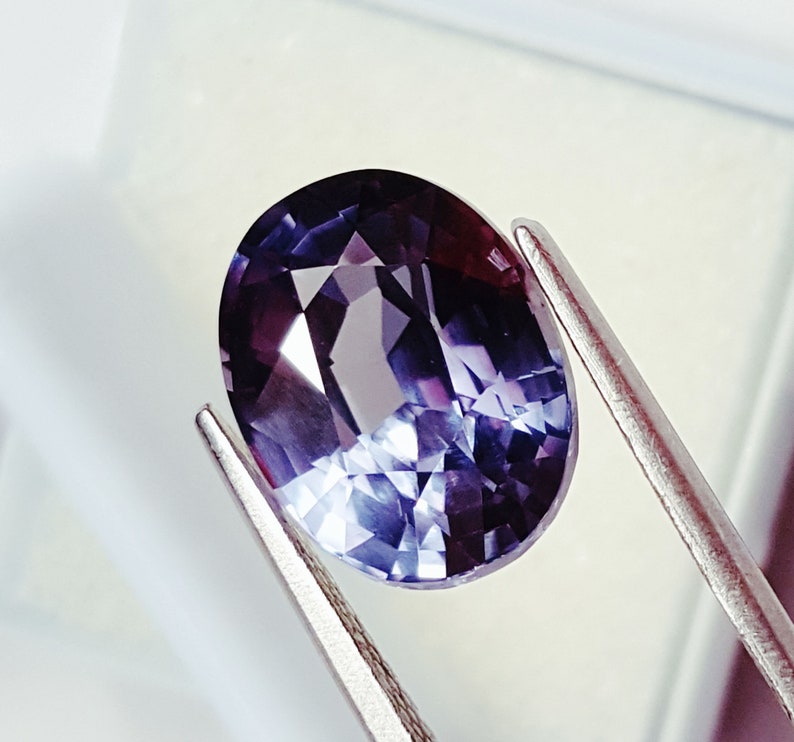 Natural Alexandrite Excellent Loose Gemstone Certified Oval Etsy