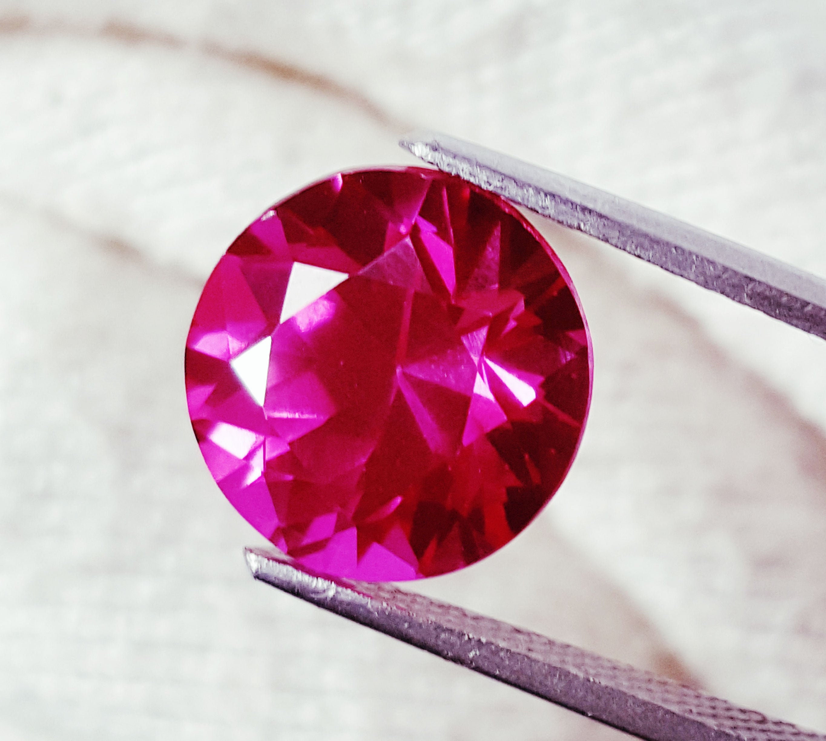 9.86 Ct Natural Loose Gemstone Light Pink Sapphire Birthstone Etsy