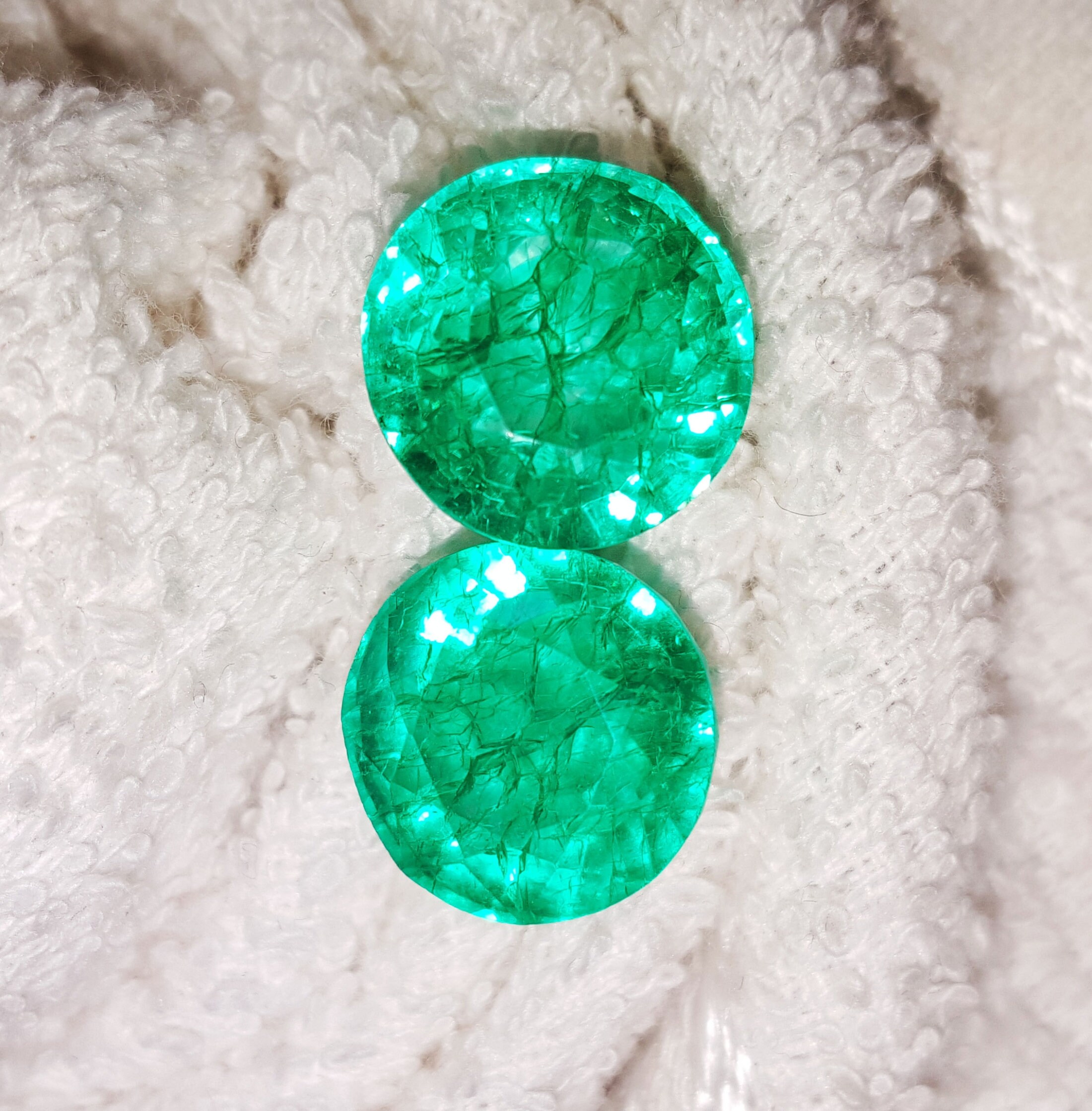 Certified Loose Gemstone Natural Emerald 8.00 To 10.00 Ct Etsy